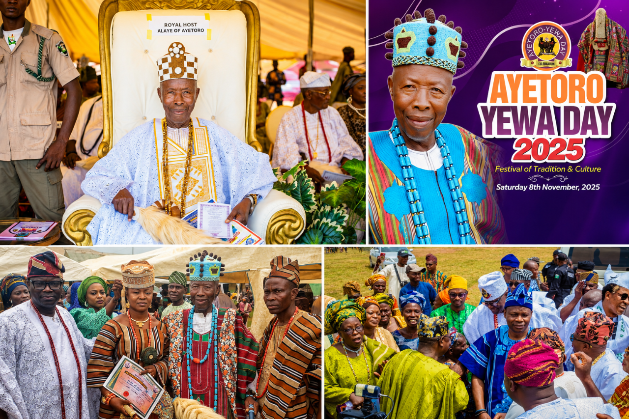 Ayétòrò-Yewa Day cultural celebration